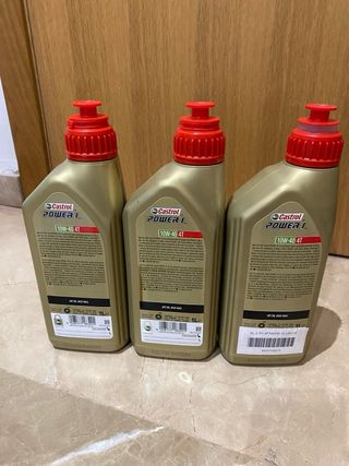 Aceite Castrol Power 1 10W-40 4T (3x1L)