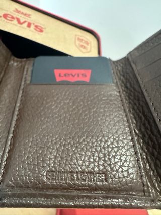 Portafoglio Levi's Uomo Marrone