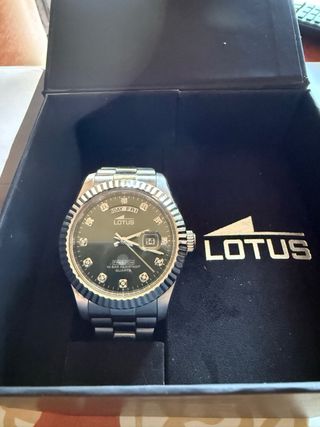 Reloj Lotus Freedom Verde y Plateado