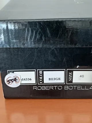 Sandalias Roberto Botella Beige Talla 40