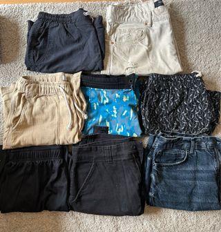 Lote de pantalones cortos.