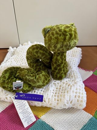 Lote mantas de verano y peluche Zara Home