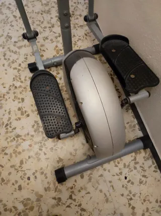 Elíptica de gimnasio