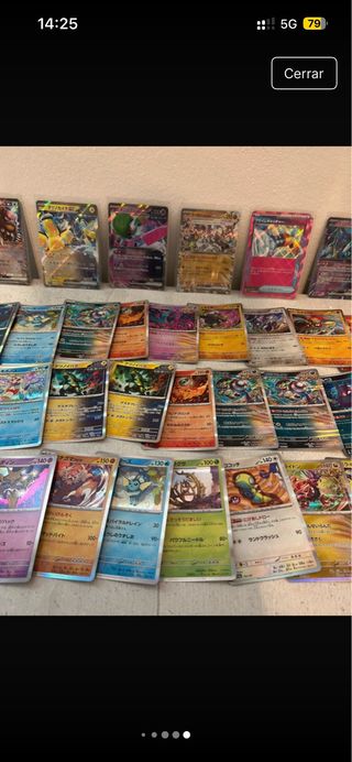 Lote Cartas Pokémon TCG
