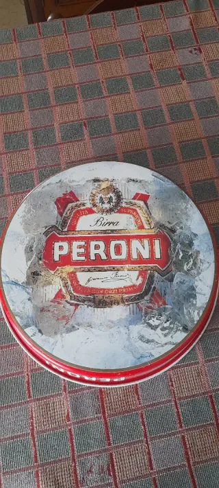 Vassoio Peroni Vintage