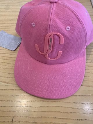 Cappello Jimmy Choo Rosa