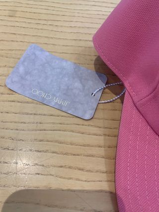 Cappello Jimmy Choo Rosa