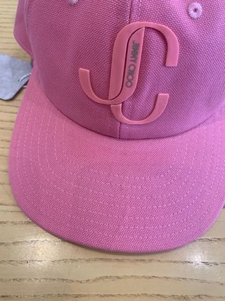 Cappello Jimmy Choo Rosa