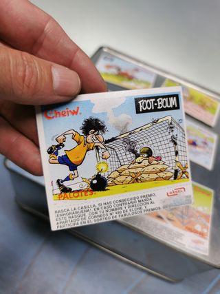 cromos, DAMEL-CHEIW-PALOTES-COLECCION 6 CROMOS, observa las fotos