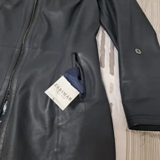 Chaqueta reversible piel