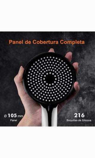 Cabezal Ducha Mano Compacto Ligero