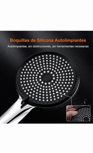 Cabezal Ducha Mano Compacto Ligero