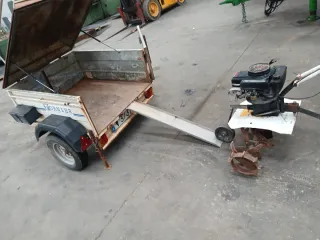Remolque coche con documentacion