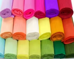 Papel crepé colores variados