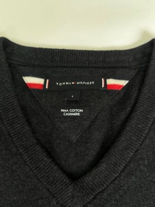 Jersey Tommy Hilfiger Gris Talla L