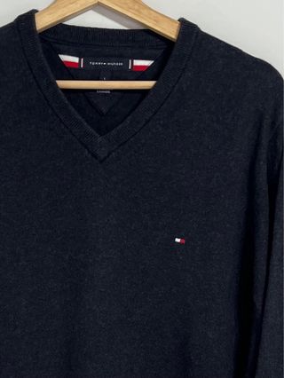 Jersey Tommy Hilfiger Gris Talla L