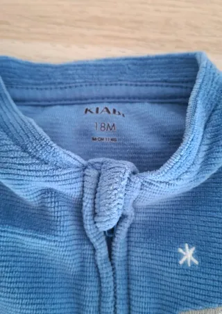 2 Pelele terciopelo talla 18 meses Bóboli