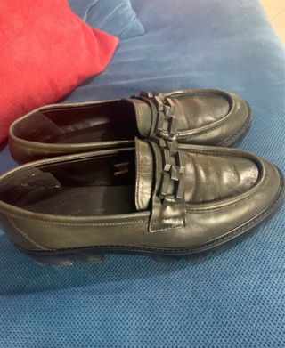 Mocassini Pelle Verde Muschio