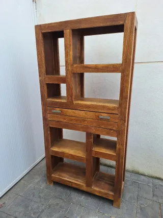 Estantería Colonial Madera Marrón