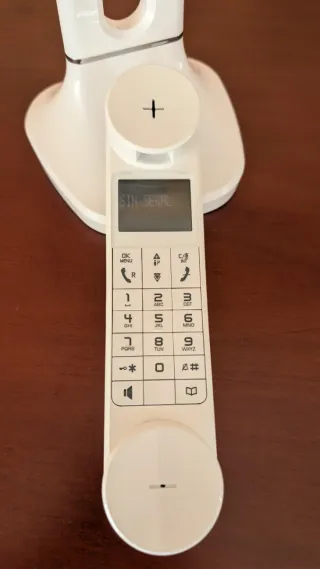 Teléfono fijo Alcatel blanco