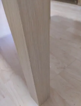 Mesa auxiliar LACK IKEA roble blanco