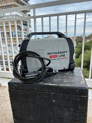 Máquina Soldar Inverter RoyalKraft N350 MMA