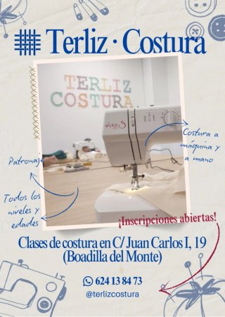 Clases de costura para todas las edades.