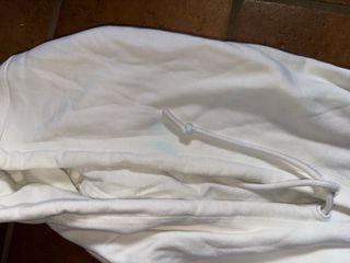 Felpa Nike bianca con logo