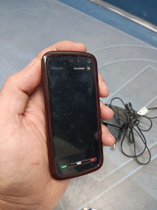 Teléfono, movil, Nokia 5800d-1, RM-356, Negro, Desbloqueado 81MB 3.2" Pantalla Táctil