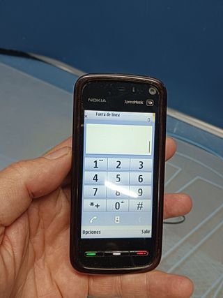 Teléfono, movil, Nokia 5800d-1, RM-356, Negro, Desbloqueado 81MB 3.2" Pantalla Táctil