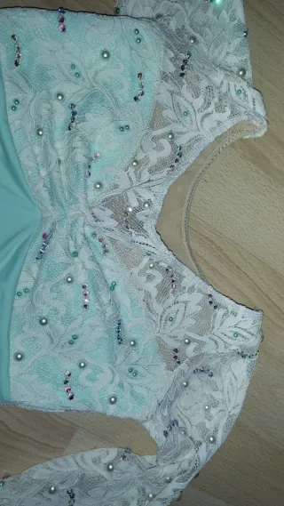 Maillot Gimnasia Rítmica Manga francesa talla10-11