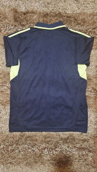 Polo Real Madrid Adidas Blu/Giallo Taglia L