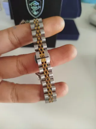 Reloj Poedagar presidente bicolor dama