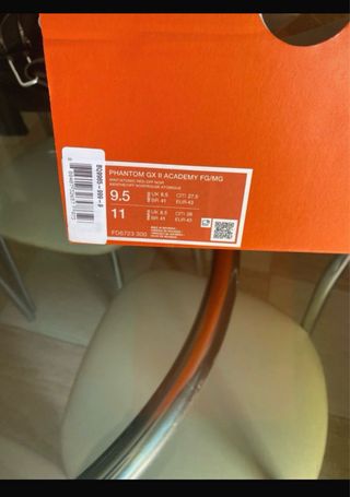 Botas de fútbol Nike PHANTOM GX césped originales