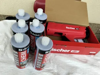 Pistola taco químico Fischer