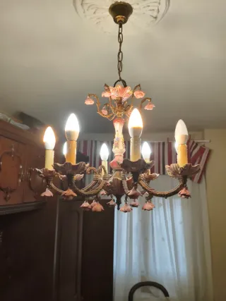 Lampara techo vintage