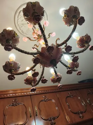 Lampara techo vintage