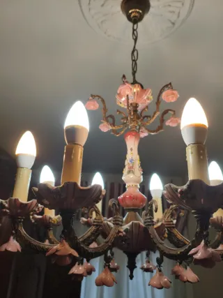 Lampara techo vintage