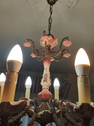 Lampara techo vintage