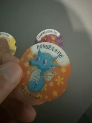 Dischetti Pokémon 3D Parmalat