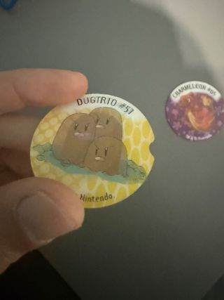 Dischetti Pokémon 3D Parmalat