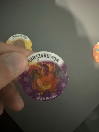 Dischetti Pokémon 3D Parmalat