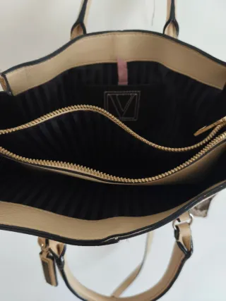 Borsa Victoria's Secret Beige/Multicolor