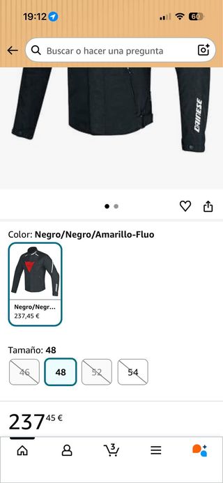 Chaqueta moto Dainese Laguna Seca D1 Talla 56