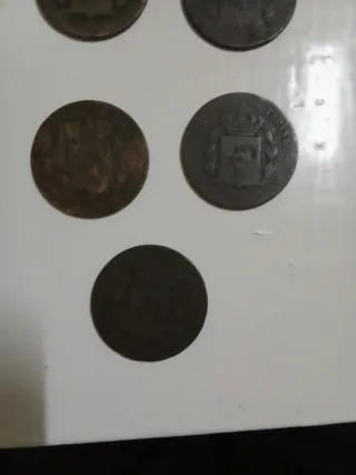 Moneda 10 Céntimos España 1878 Cobre