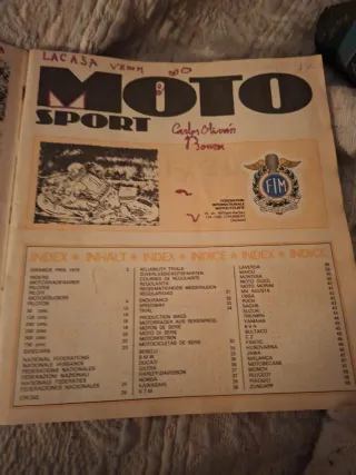 Álbum Moto Sport Panini