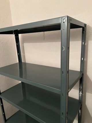 Estantería metálica sin tornillos 90x46x1.95