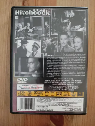 DVD 39 Escalones (1935)