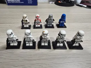 Lego Star Wars soldados imperiales (no oficial)