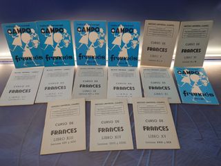 1 al 15, curso de Francés, método universal campo